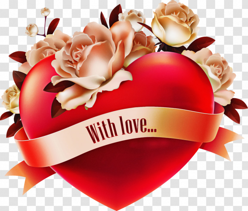 Flower Heart Valentines Day Transparent PNG