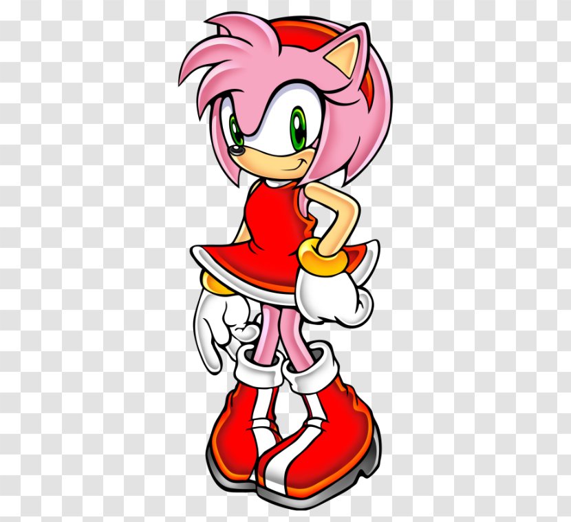 Sonic Adventure Amy Rose The Hedgehog Shadow Mario & At Olympic Games - Fictional Character - Artwork Transparent PNG