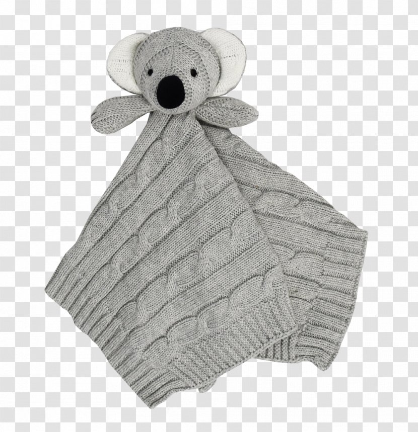 Koala Blanket Comfort Object Knitting Comforter Transparent PNG