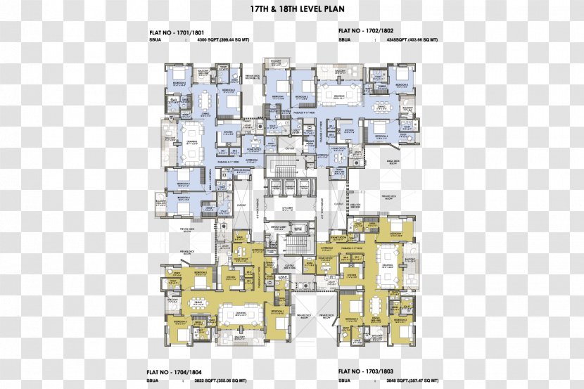 Gopal Pura Mode Apartment Tonk Road Floor Plan - Diagram Transparent PNG