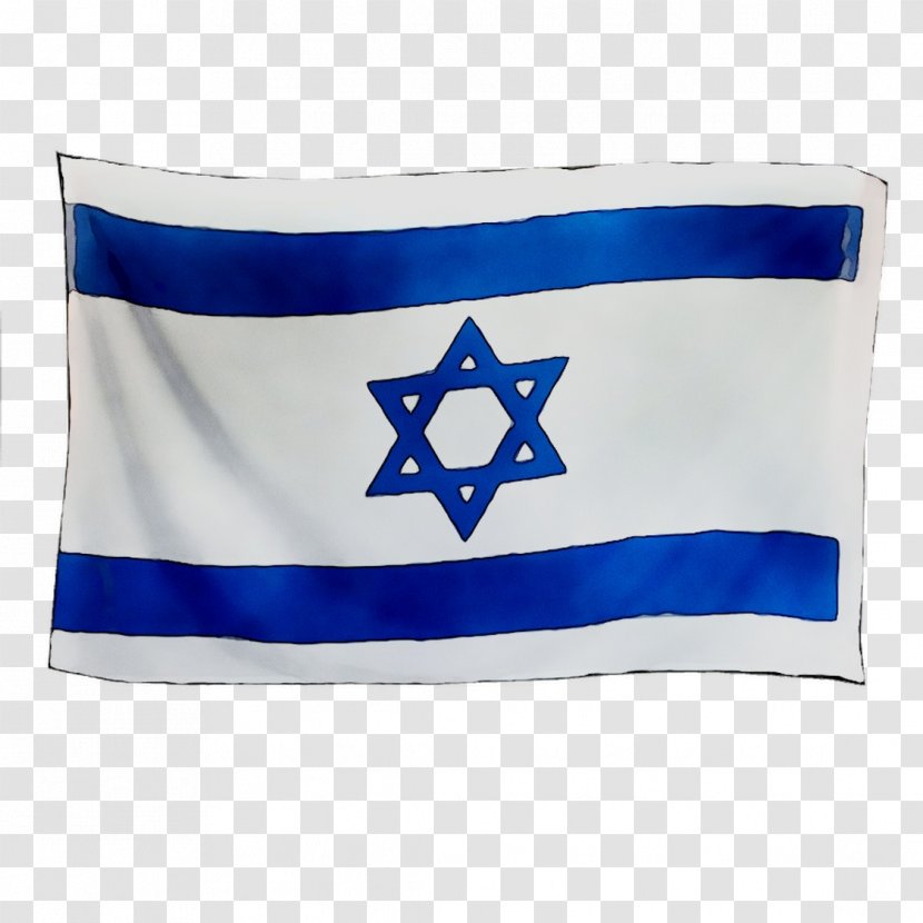 Flag Of Israel National Star David - Printing - Jewish People Transparent PNG