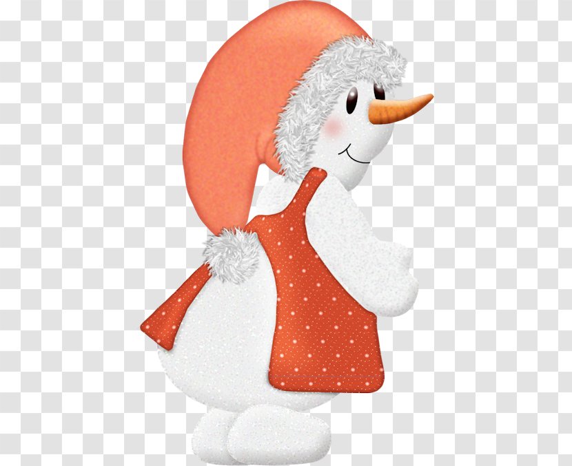 Frosty The Snowman Christmas Card Clip Art - Beak - Cartoon Transparent PNG