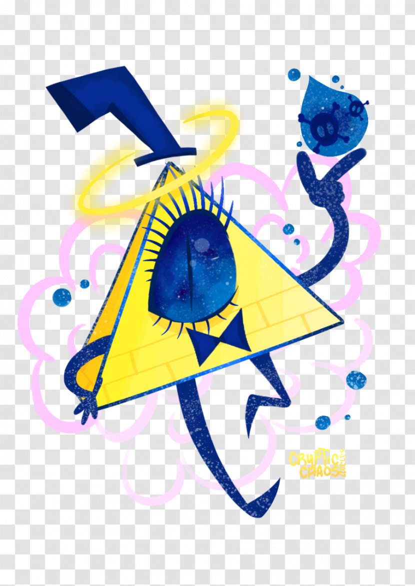 Graphic Design Cartoon Clip Art - Bill Cipher Transparent PNG