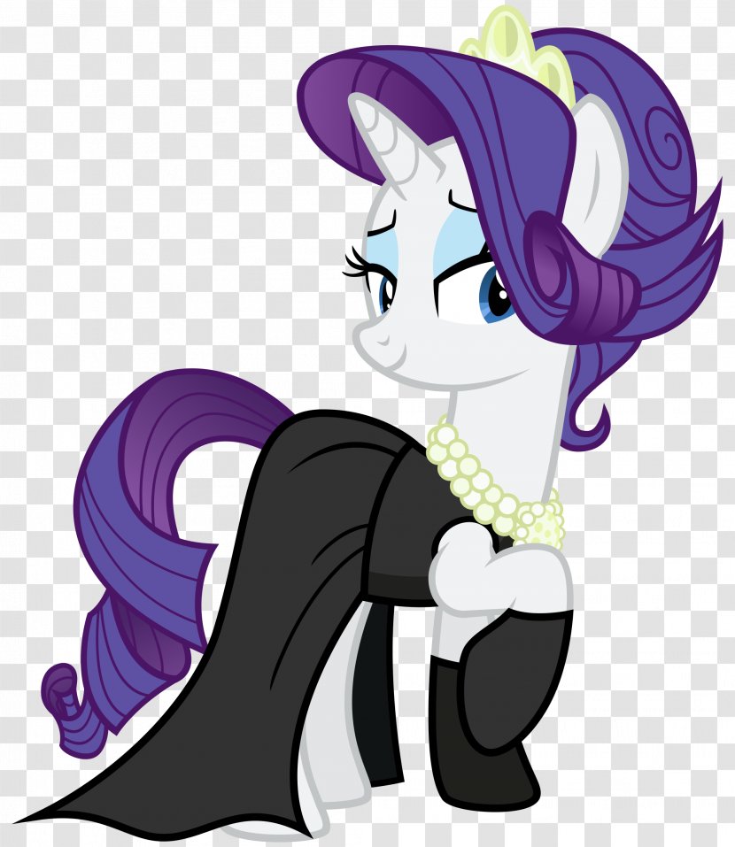 Rarity Pony Twilight Sparkle Clothing Dress - Cartoon - Audrey Hepburn Hairstyles Transparent PNG