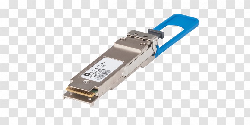 Network Cables 100 Gigabit Ethernet QSFP Transceiver - Electrical Connector - Finisar Transparent PNG