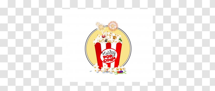 Popcorn Logo Brand Font - Holiday Transparent PNG