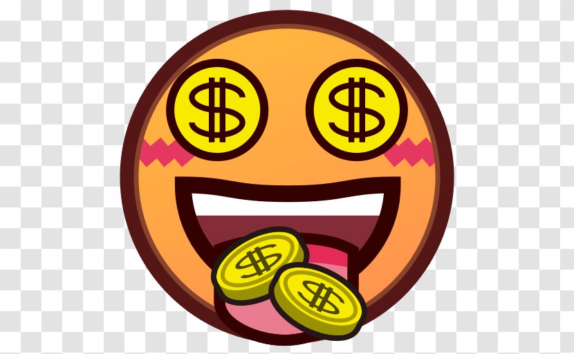 Emojipedia Money Smiley Emoticon - Currency Converter - Emoji Transparent PNG