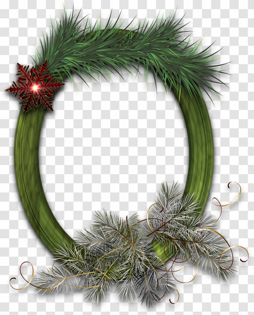 Christmas Tree Clip Art - Photoscape - Glitter Frame Transparent PNG