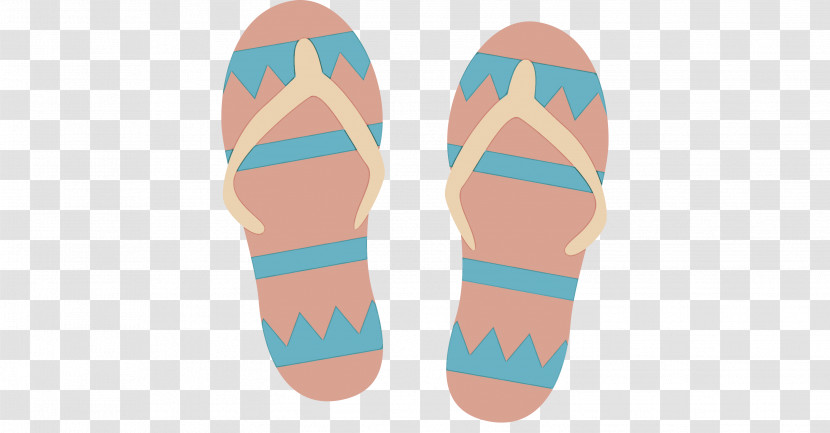 Shoe Slipper Sandal Flip-flops Summer Beach Flip Flops Transparent PNG