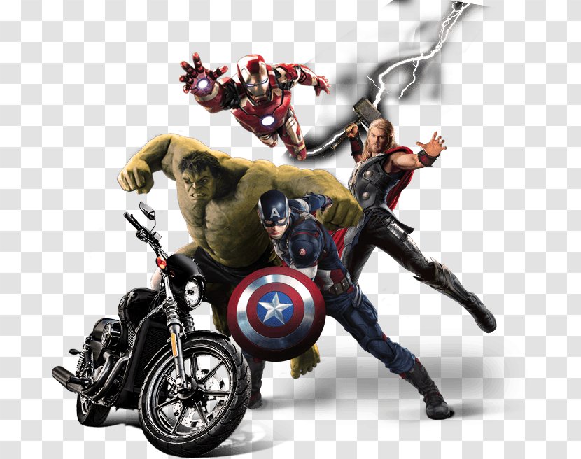 Captain America Harley-Davidson LiveWire Street Motorcycle - Marvel Avengers Assemble Transparent PNG