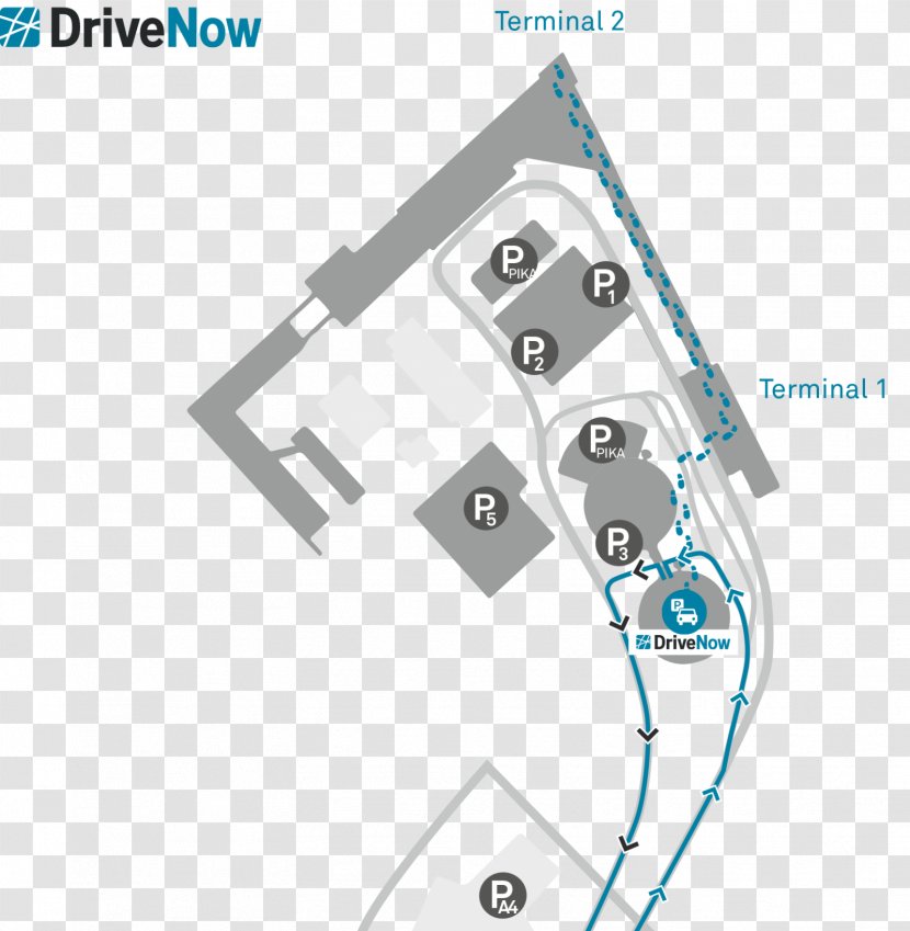 Helsinki Airport BMW Carsharing DriveNow Vantaa - Diagram - Map Transparent PNG