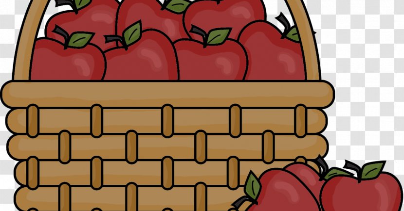 Picnic Baskets The Basket Of Apples Clip Art - Vegetable - Apple Transparent PNG