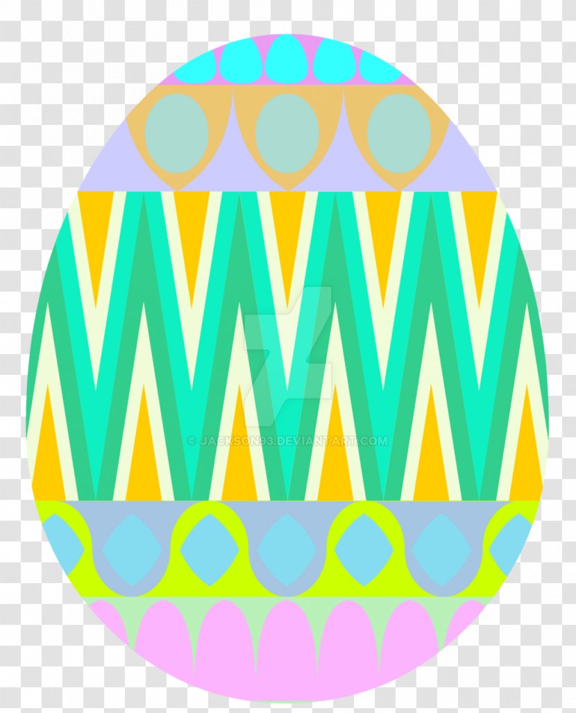 Party Hat Easter Egg Line - Area Transparent PNG