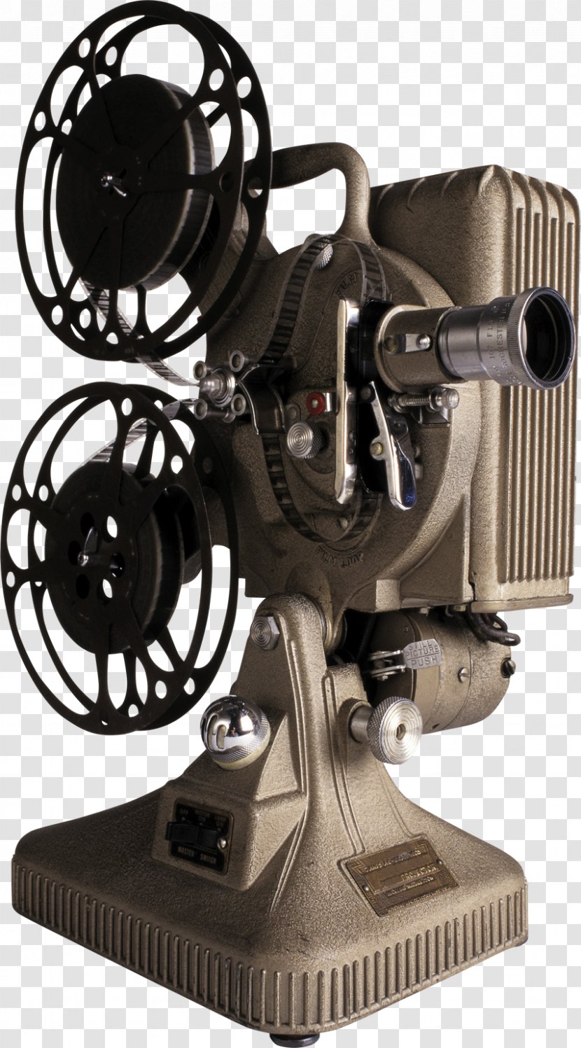 Movie Projector 8 Mm Film Cinema Reel - Vintage Camera Transparent PNG