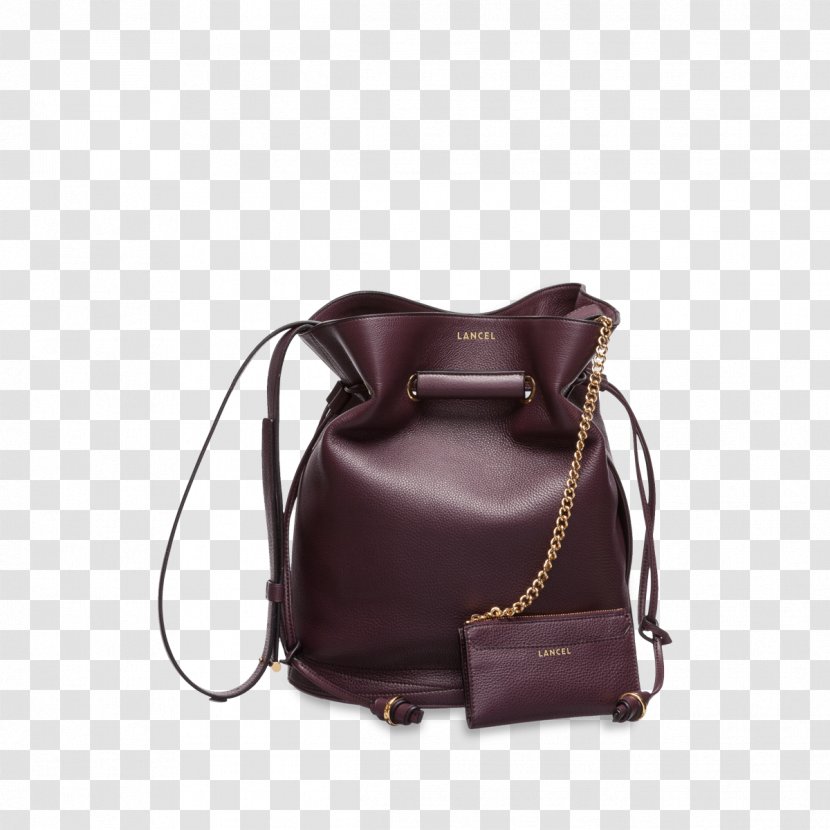 Lancel Leather Handbag Sac Seau - Pocket - Bag Transparent PNG