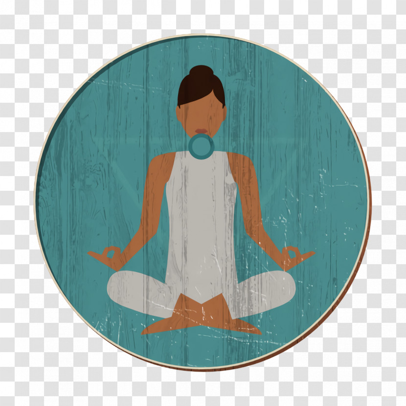 Yoga Icon Meditation Icon Lotus Position Icon Transparent PNG