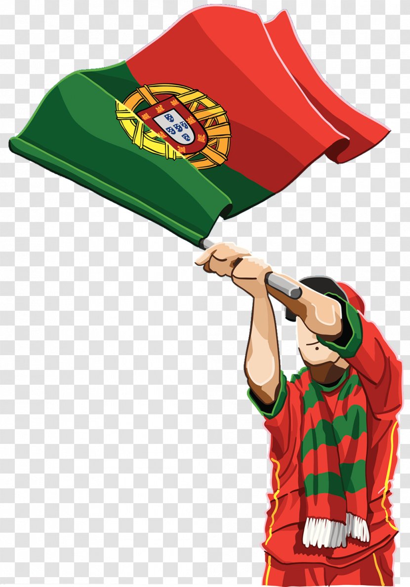 Flag Background - Football Portuguese Language Transparent PNG