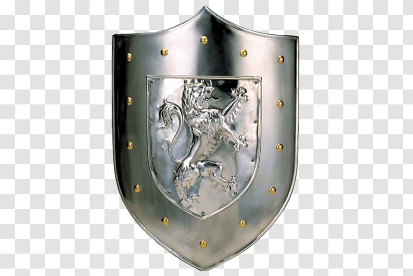 Middle Ages Crusades Knights Templar Shield - Royal Banner Of Scotland - Knight Transparent PNG