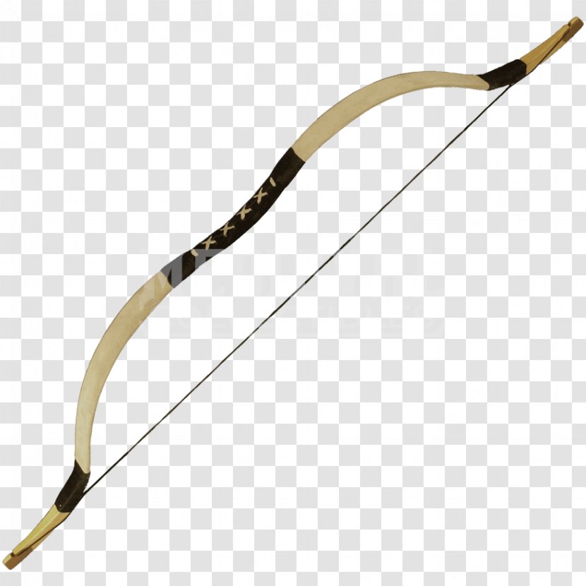 Ranged Weapon Line Glasses - Bow And Arrow Transparent PNG