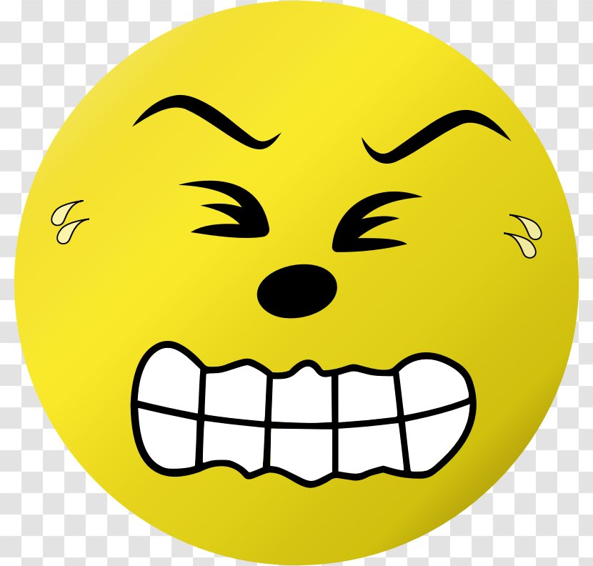 Smiley Emoticon Clip Art - Face - CONSTIPATION Transparent PNG