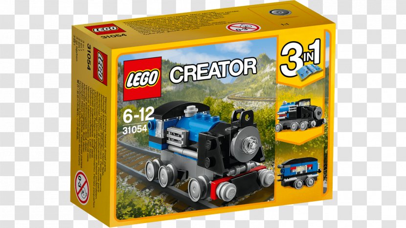 Lego Creator Toy LEGO 31054 Blue Express Transparent PNG