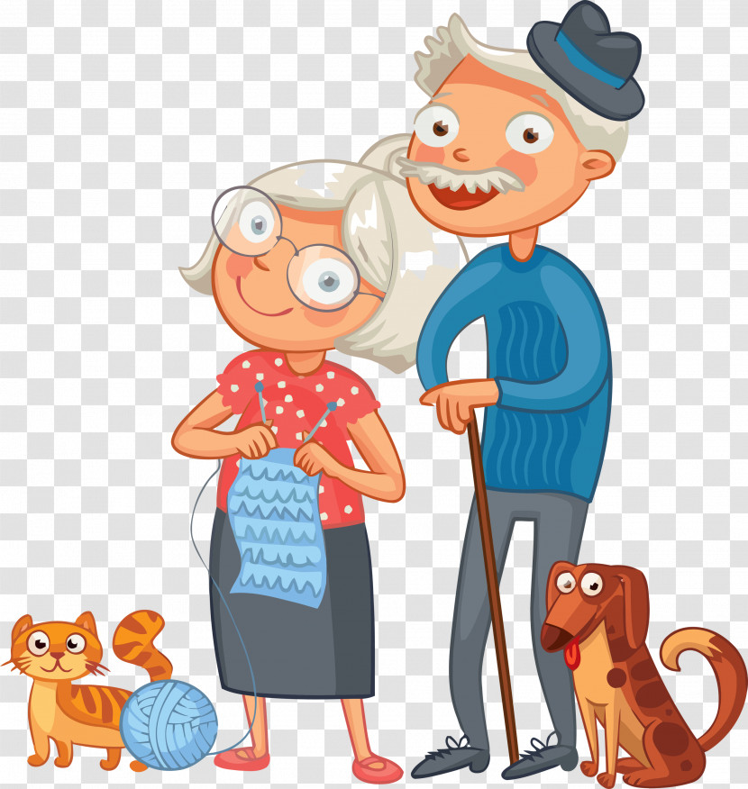 National Grandparents Day Grandmother Grandfather Transparent PNG