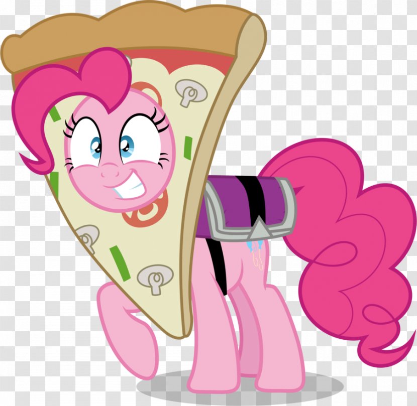 Pinkie Pie Rainbow Dash Clip Art - Frame - Pizza Transparent PNG