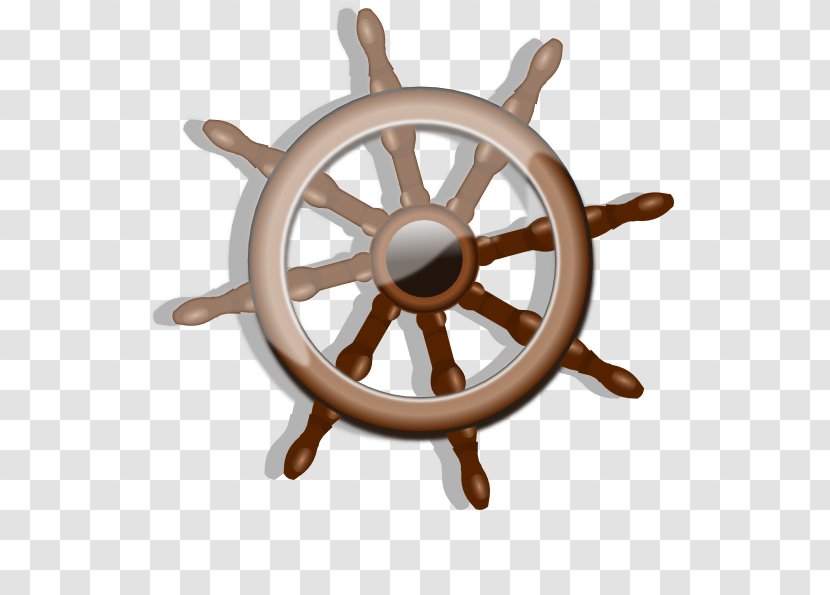 Rudder Ship's Wheel Computer Icons Clip Art - Ship Transparent PNG