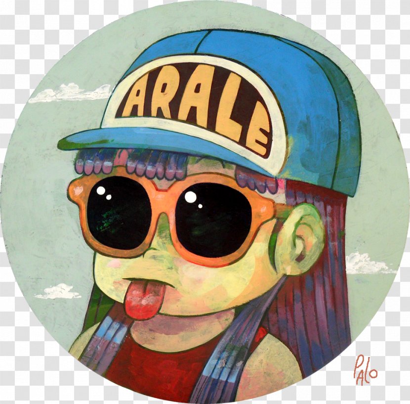 Arale Norimaki Obotchaman Dr. Slump Illustrator - Android - Goggles Transparent PNG