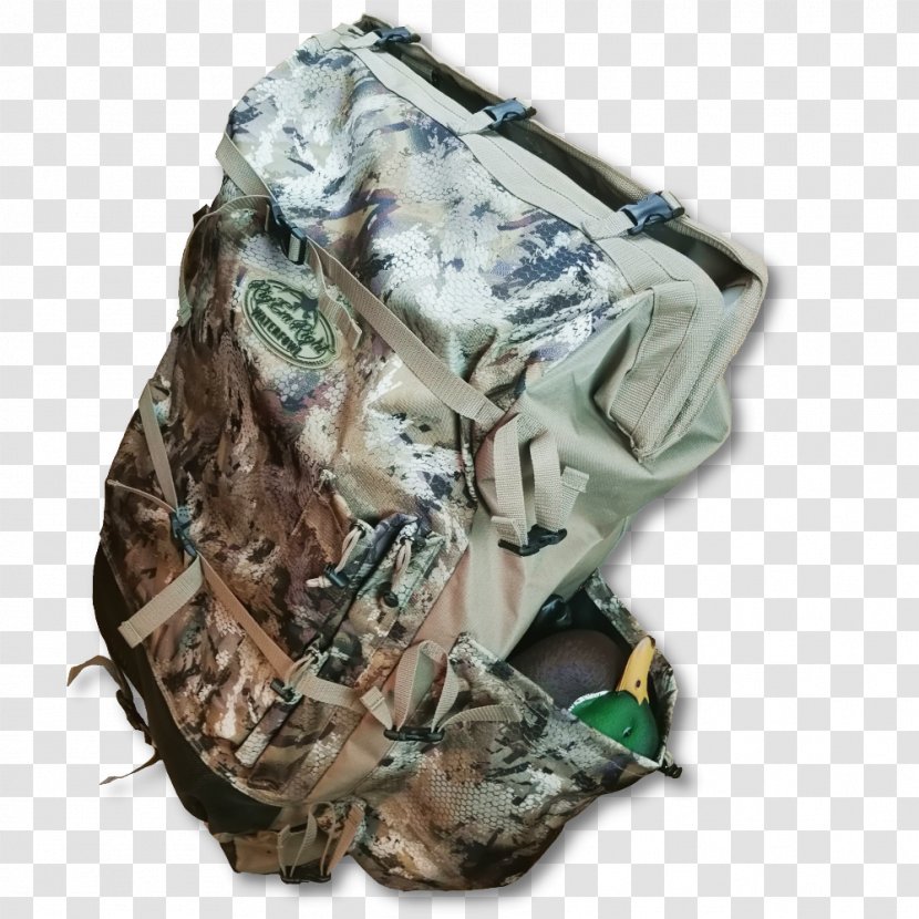 Dangate Duck Hunting Camouflage Backpack - Military - Lucky Bag Transparent PNG
