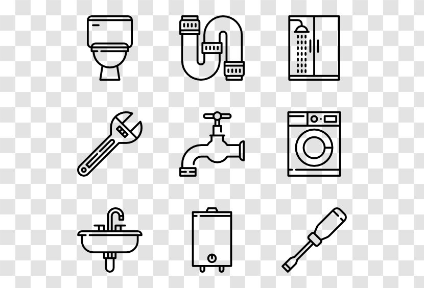 Clip Art - Heart - Plumbing Tools Transparent PNG