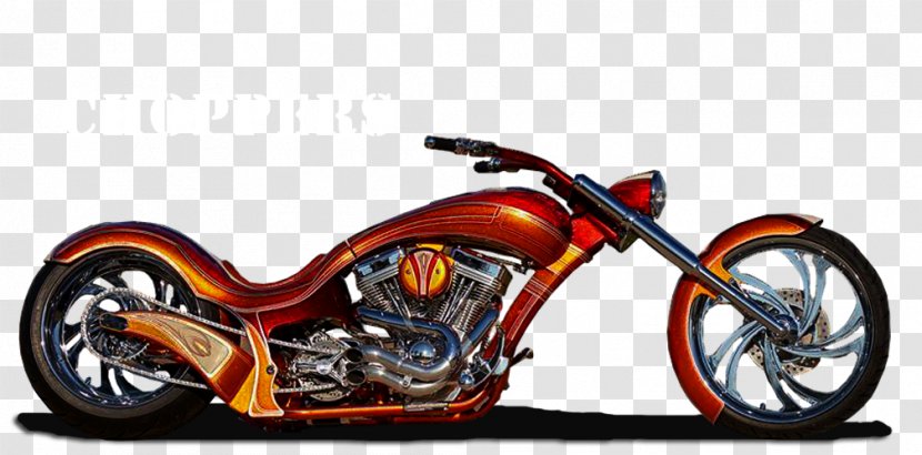 Chopper Suspension Custom Motorcycle Harley-Davidson - Wheel Transparent PNG