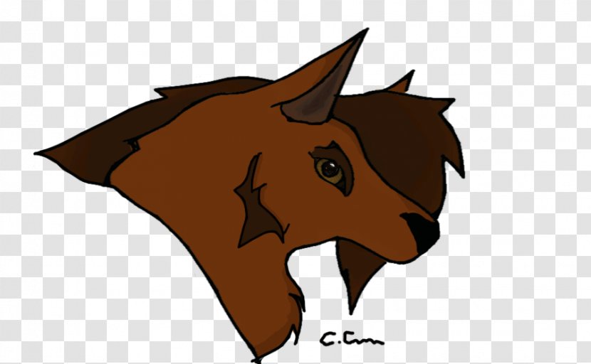 Dog Horse Cat Goat Mammal - Brown Wolf Transparent PNG