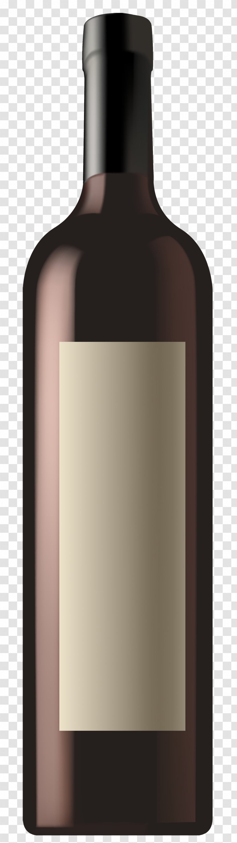 Red Wine White Bottle Clip Art - Drawing Transparent PNG