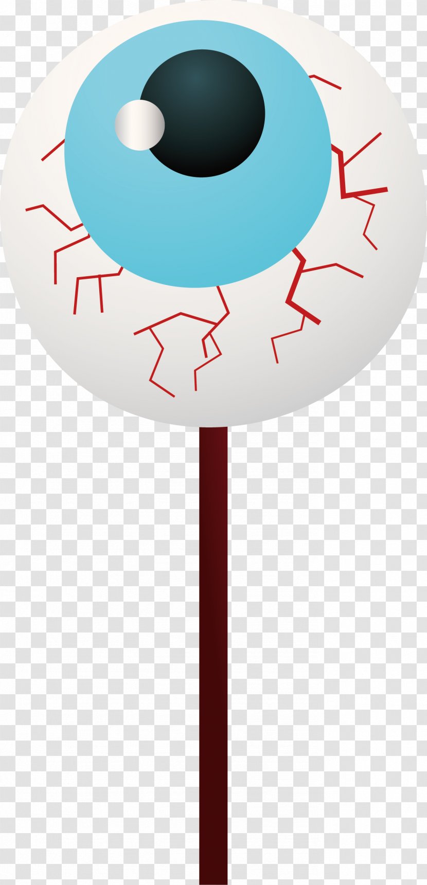 Lollipop Illustration - Candy - Horror Eye Transparent PNG