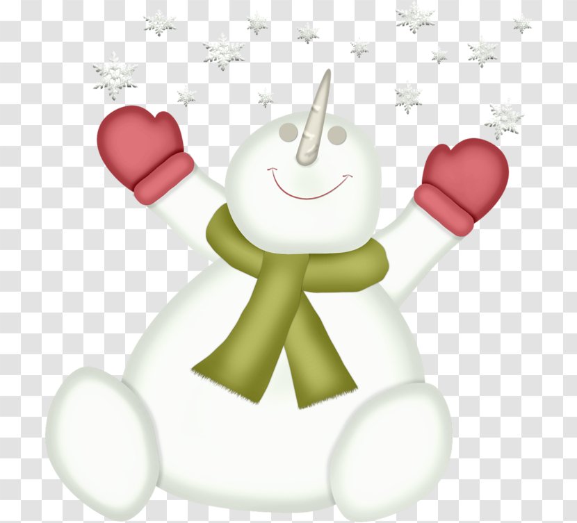 Snowman Winter Christmas Clip Art - Flower - Cartoon Transparent PNG