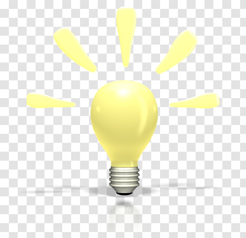 Incandescent Light Bulb Animation Lamp Clip Art - Bright Transparent PNG