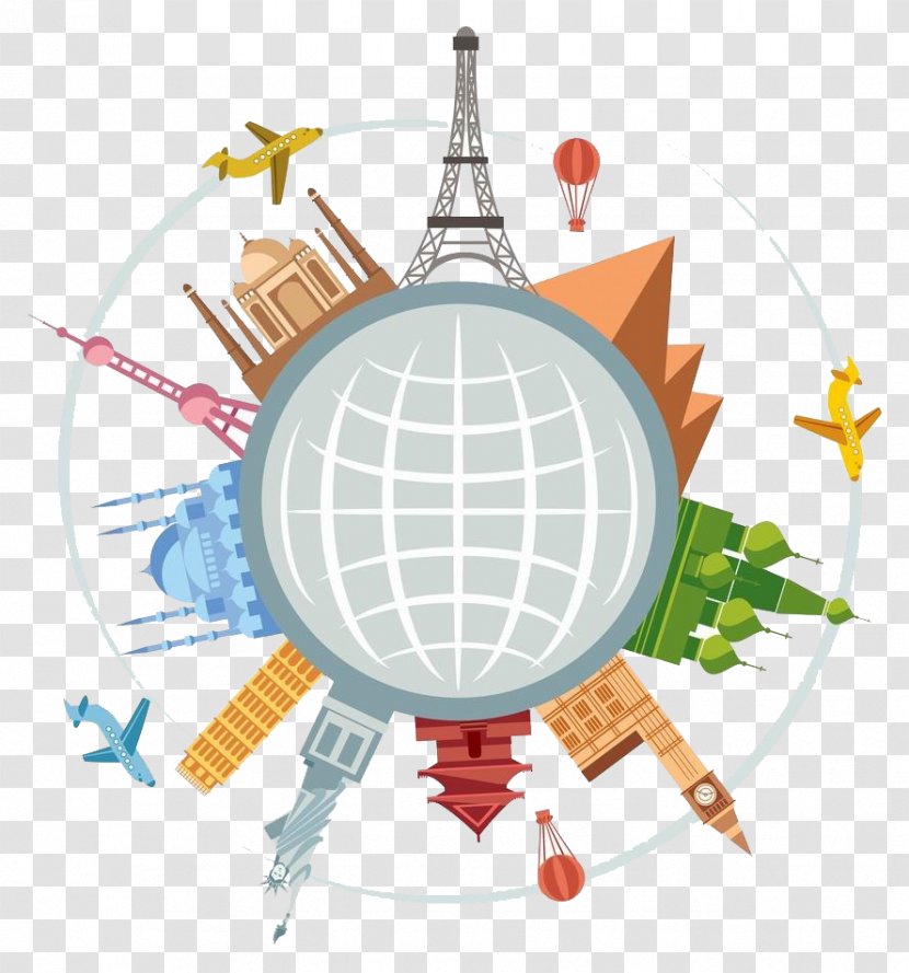 Round-the-world Ticket Tour Du Monde Travel South America - School - Global Elements Transparent PNG