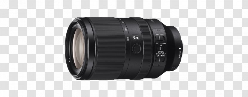 Camera Lens Sony FE Telephoto 70-300mm F/4.5-5.6 G OSS F4.5-5.6 SEL70300G - Emount Transparent PNG