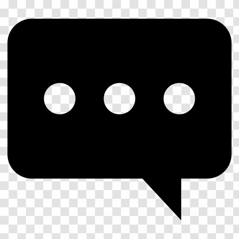Speech Balloon - Rectangle - Emoji Transparent PNG