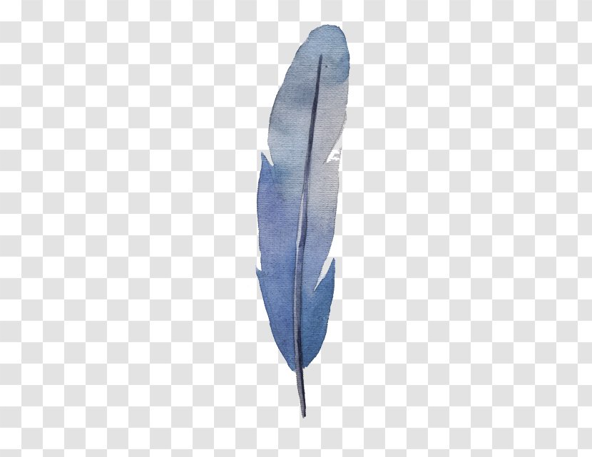 Watercolor Painting Feather - Wing Transparent PNG
