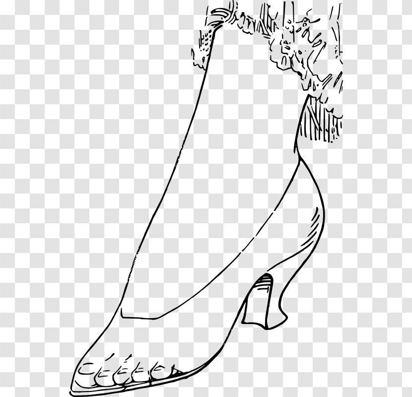 High-heeled Shoe Footwear Clip Art - Frame - Glass Shards Transparent PNG