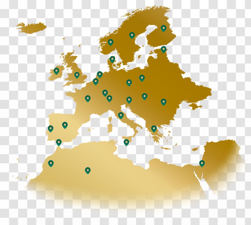 European Union World Map Blank - Geography Transparent PNG