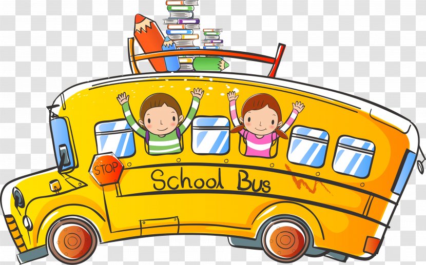 School Bus Clip Art Image Transparent PNG