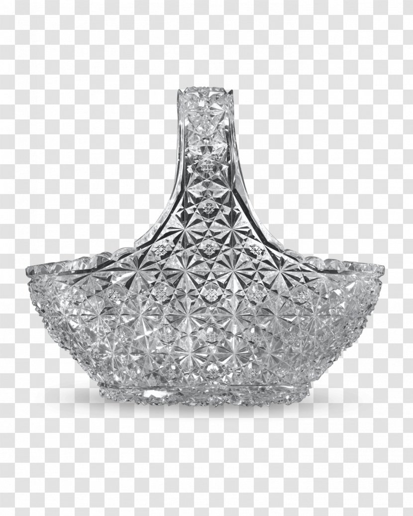 Silver Fenton Art Glass Company Vase - Crystal Transparent PNG