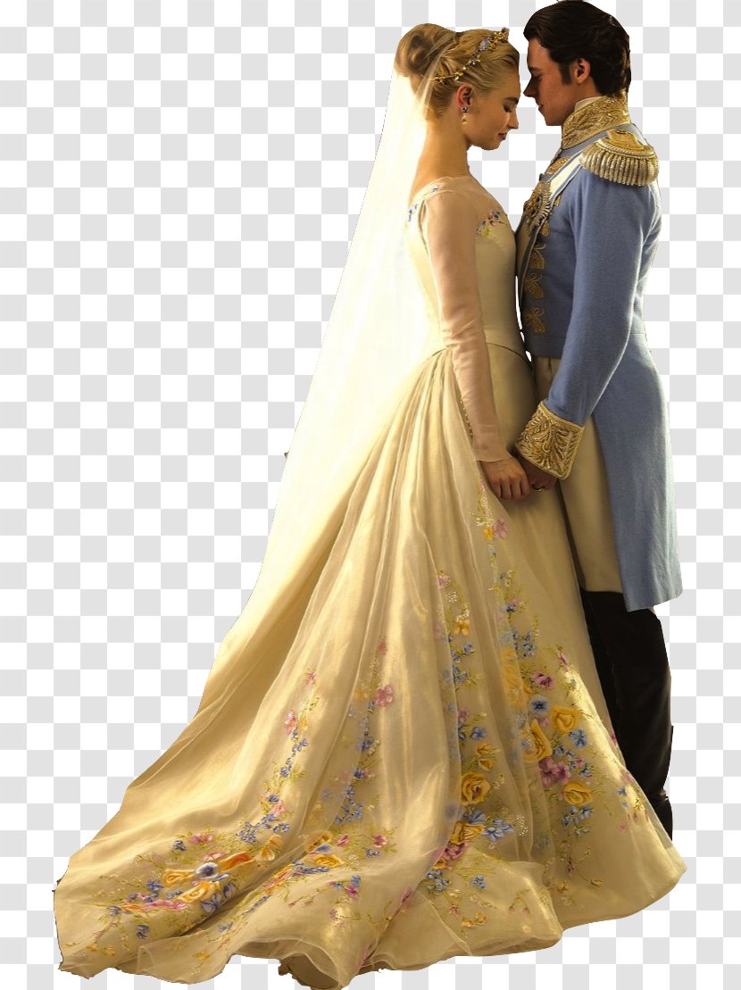 Prince Charming Cinderella Stepmother Drizella Film - English - Wedding Couple Transparent PNG