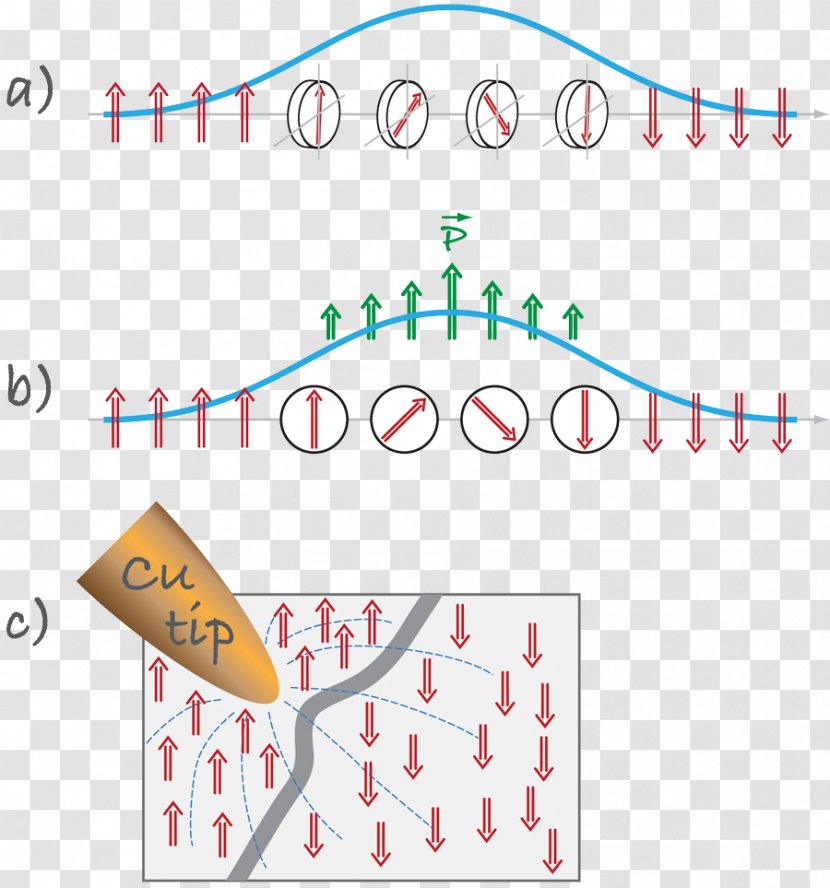 Spin Density Wave Multiferroics Magnon Domain Wall - Diagram Transparent PNG