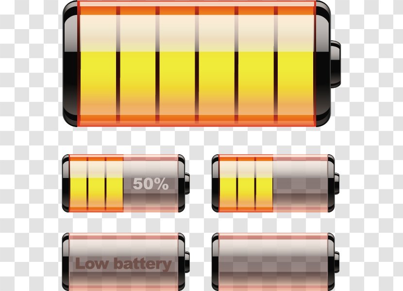 Euclidean Vector - Computer Graphics - Battery Transparent PNG