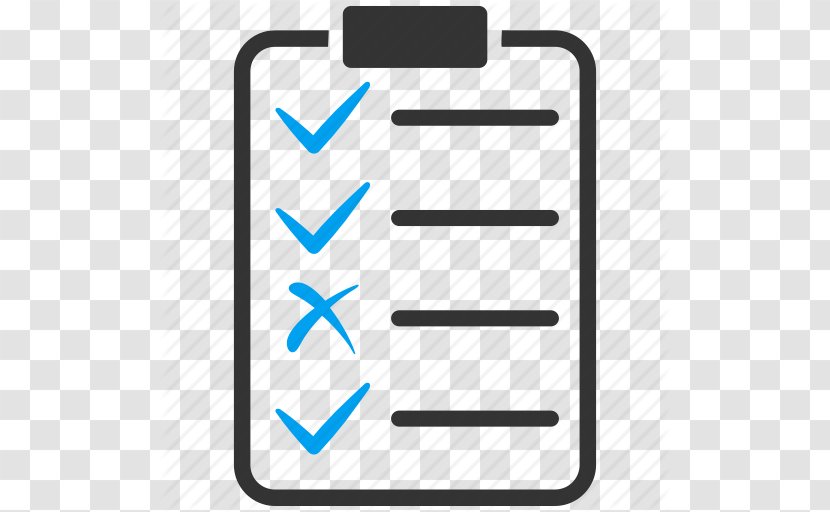 Checklist Iconfinder - Symbol - Check, Checklist, Document, Form, List, Report, Test Icon | Transparent PNG