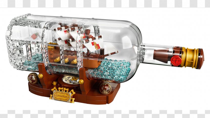 Lego Ideas LEGO Certified Store (Bricks World) - Bateau En Bouteille - Ngee Ann City Retail 21313 Ship In A BottleWax Seal Transparent PNG